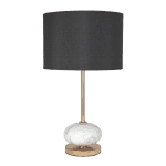 sicilily black table lamp