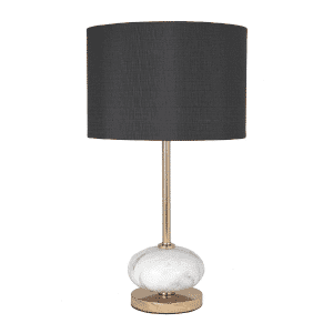 sicilily black table lamp