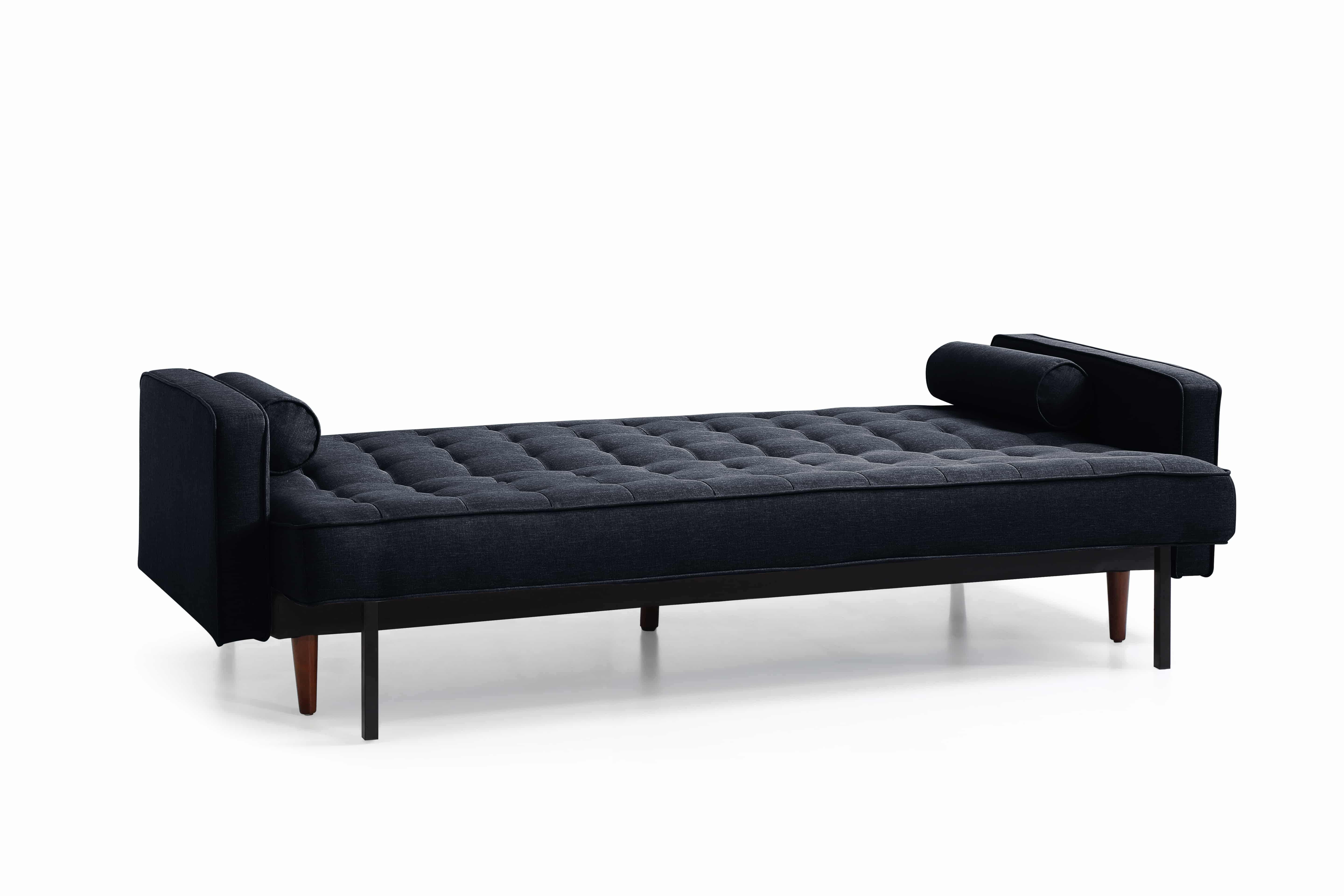black sofa bed