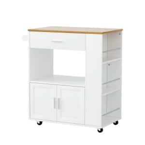 Lola Island Bench Trolley White