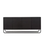 elka black sideboard buffet