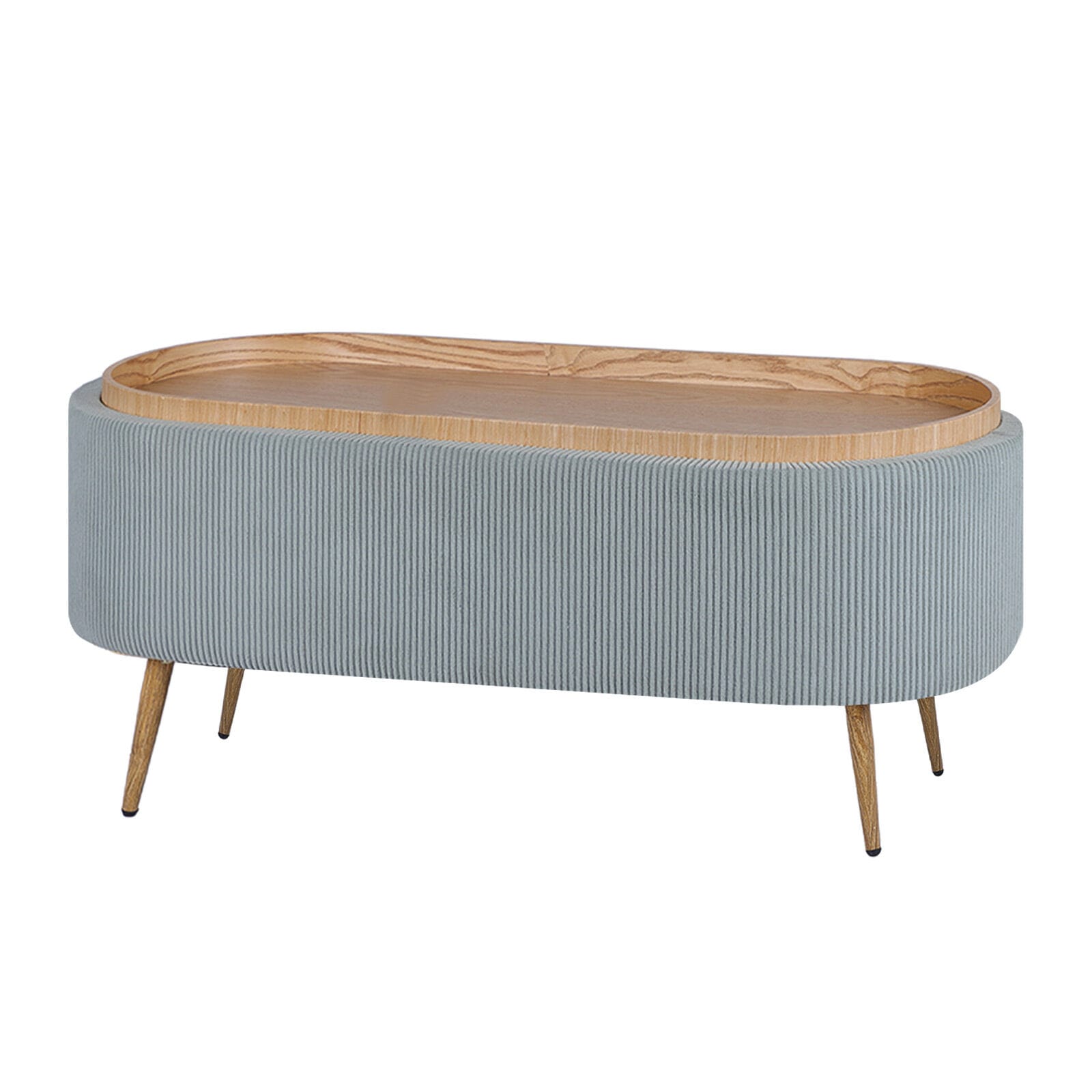 elodie storage ottoman blue