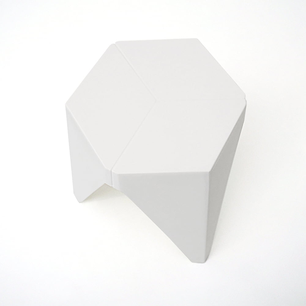 Ria 2 Set Stackable Bar Stools White
