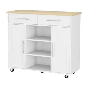 marcus kitchen island bench trolley