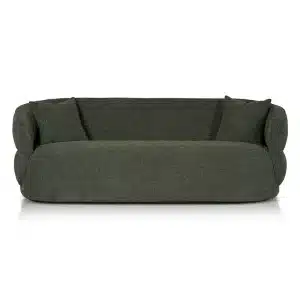 Oscar Modern 3 Seater Sofa Green