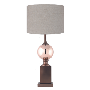Roma Rose Gold Table Lamp