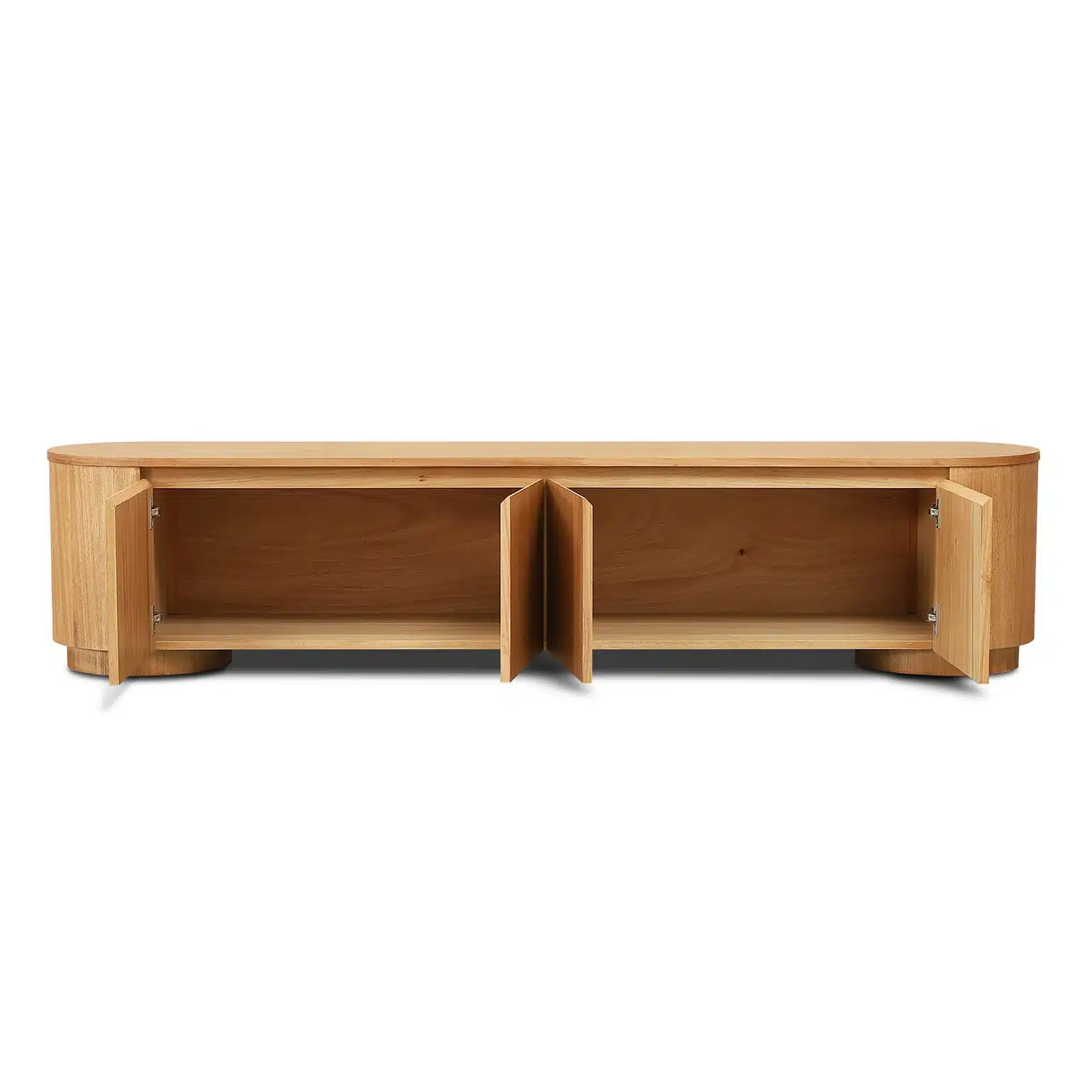 oak entertainment unit