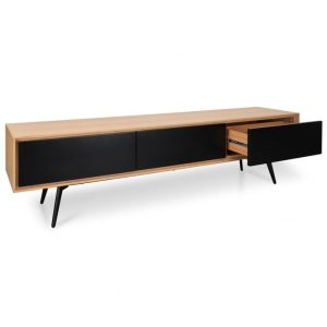 Alla TV Entertainment Unit Black 180 cm