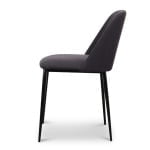 Jamal Dining Chair Charcoal Grey - Image 3