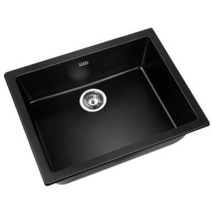 Single Kitchen Sink Bowl Black